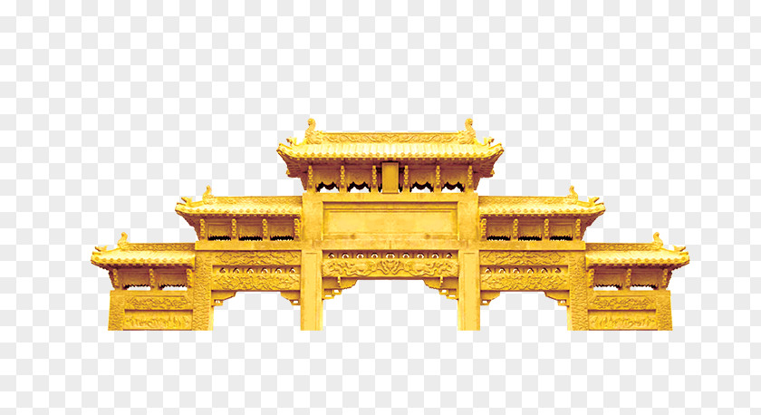 China Wind Vector Classical Material,Chinese Palace Style Architecture Pingquan Vietnam PNG