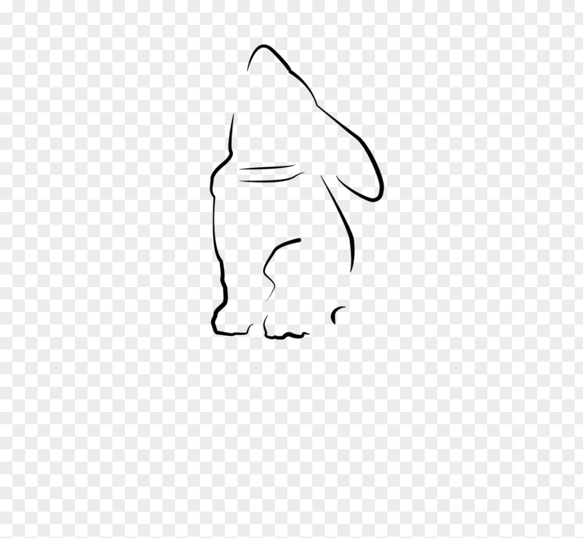 Ear Hand Thumb Drawing Line Art Cartoon Beak PNG