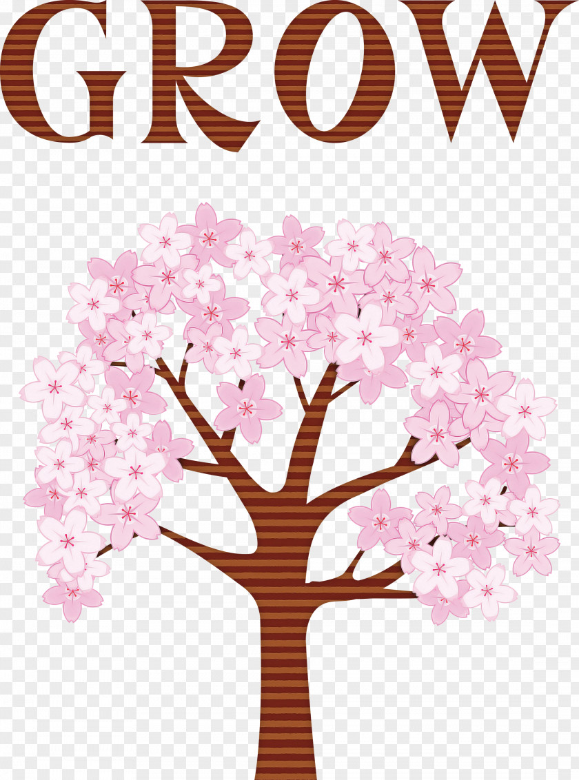 GROW Flower PNG