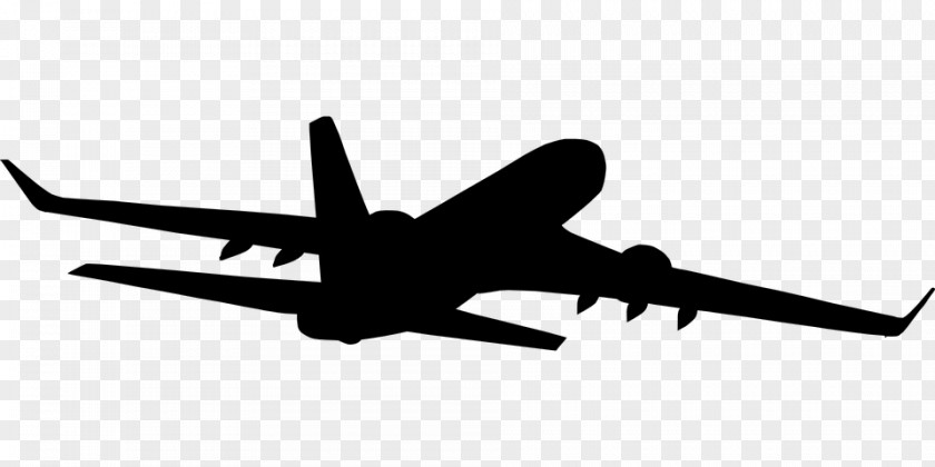 Airplane Silhouette PNG