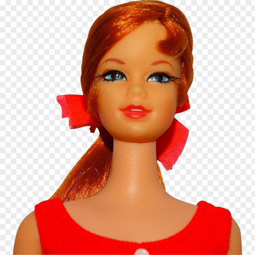 Barbie Brown Hair PNG