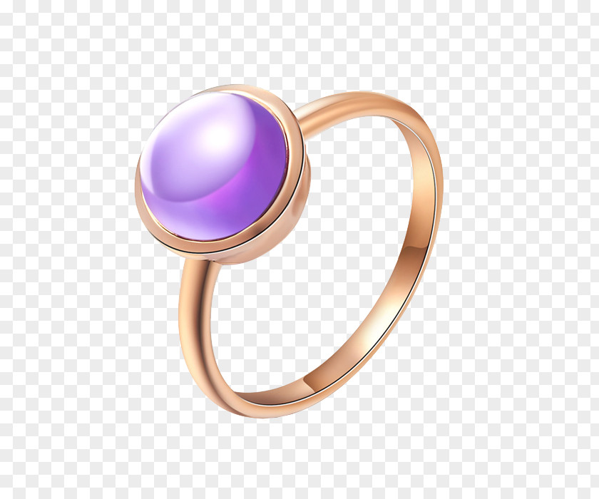 Ring Amethyst Jewellery Gold PNG
