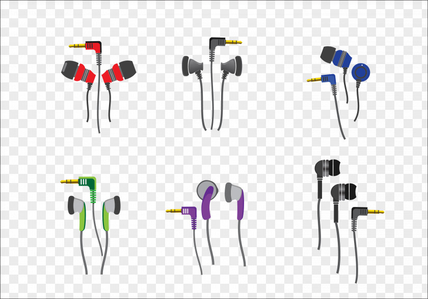 Vector-ear Headphones Ear PNG