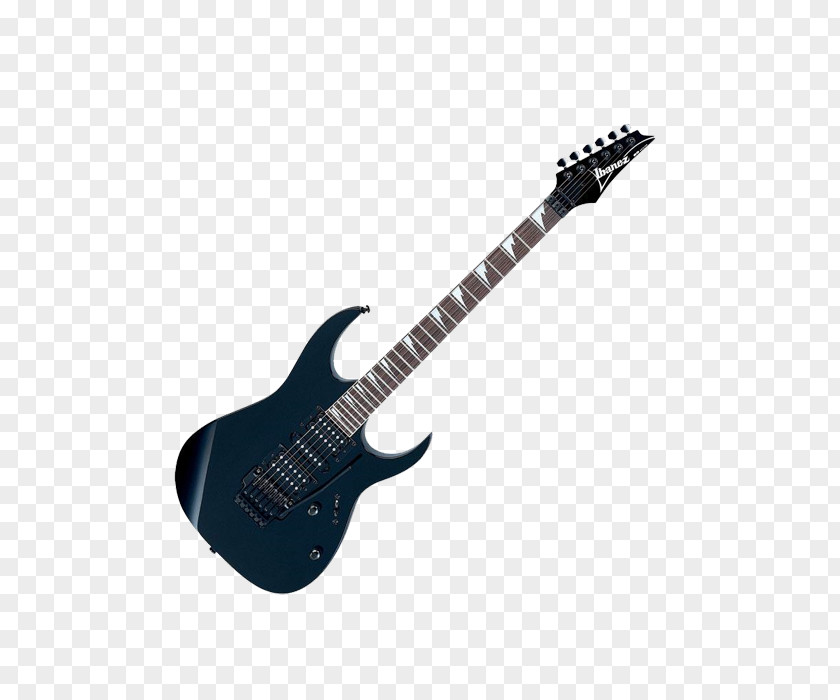 Dark Blue Guitar Ibanez RG Electric Musical Instrument PNG