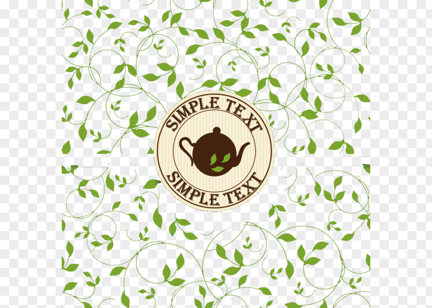 Green Tea Illustration PNG