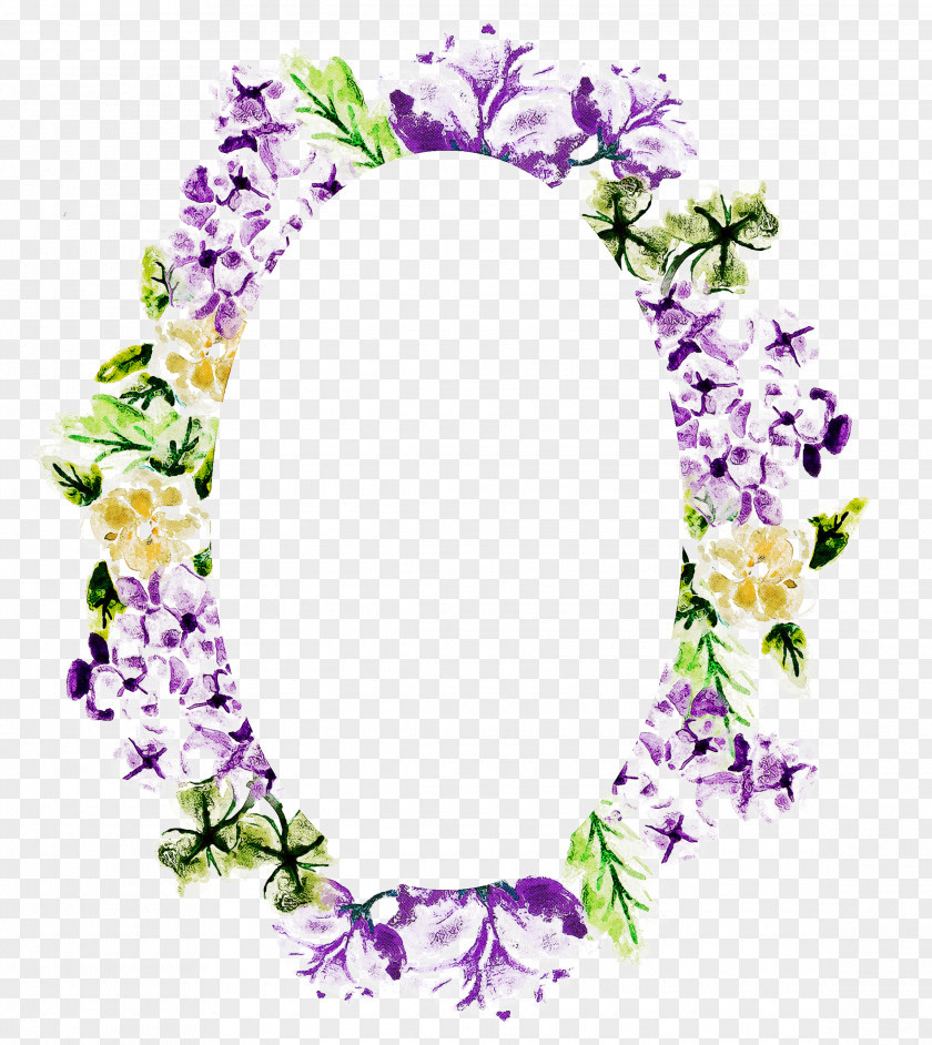 Lei Purple Flower Violet Lilac PNG