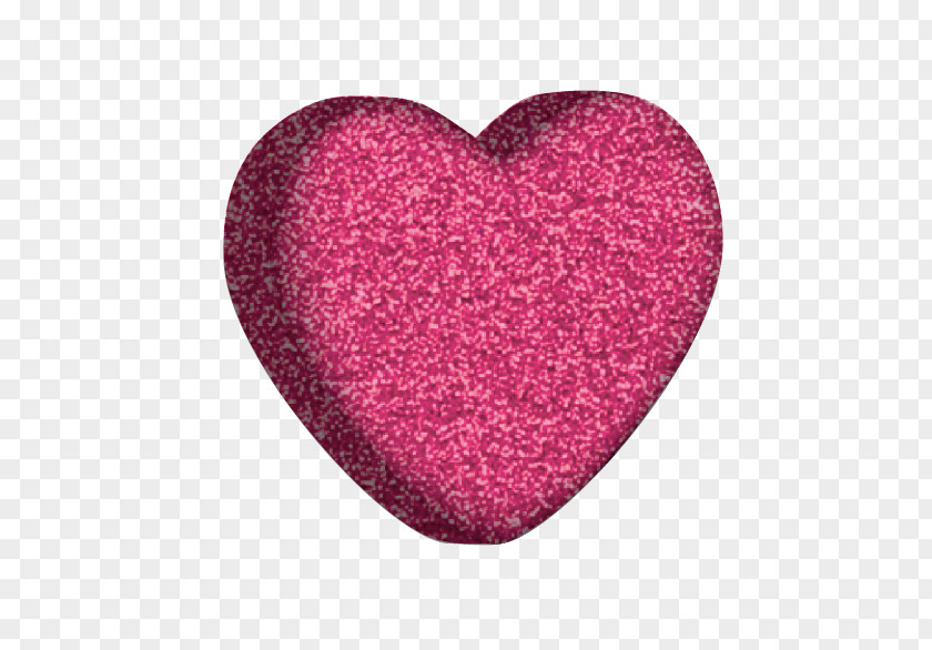 Pastel Pink Heart Glitter M-095 M PNG
