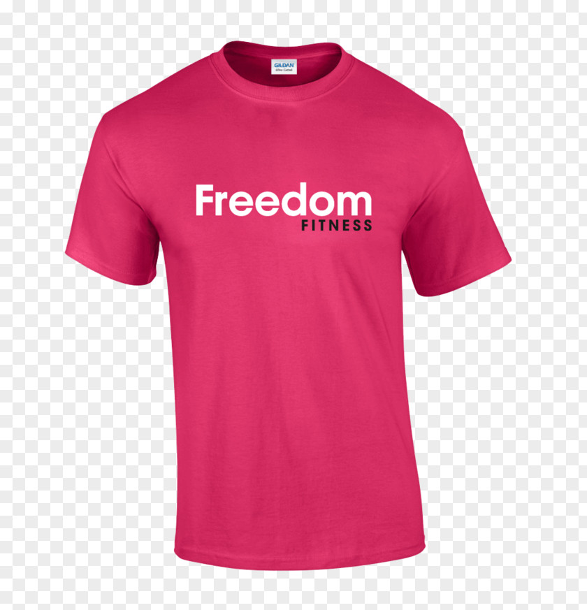 Pink Tshirt Long-sleeved T-shirt University Of Dayton Gildan Activewear PNG