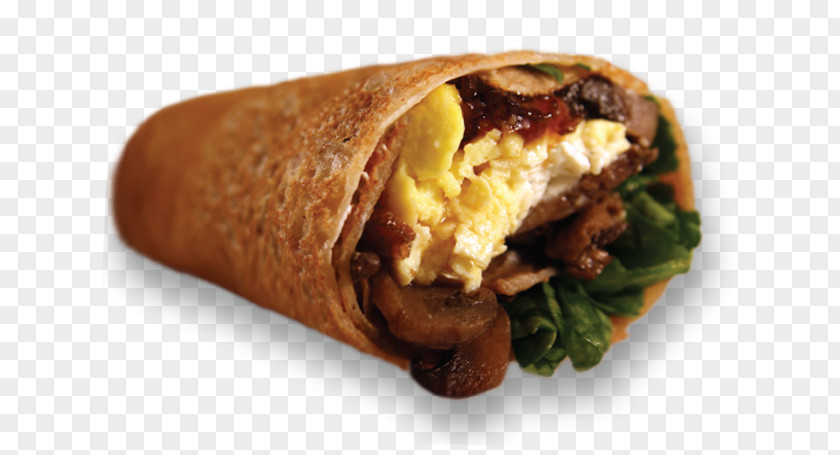 Savory Crepes Crêpe Taquito Street Food Burrito Taco PNG