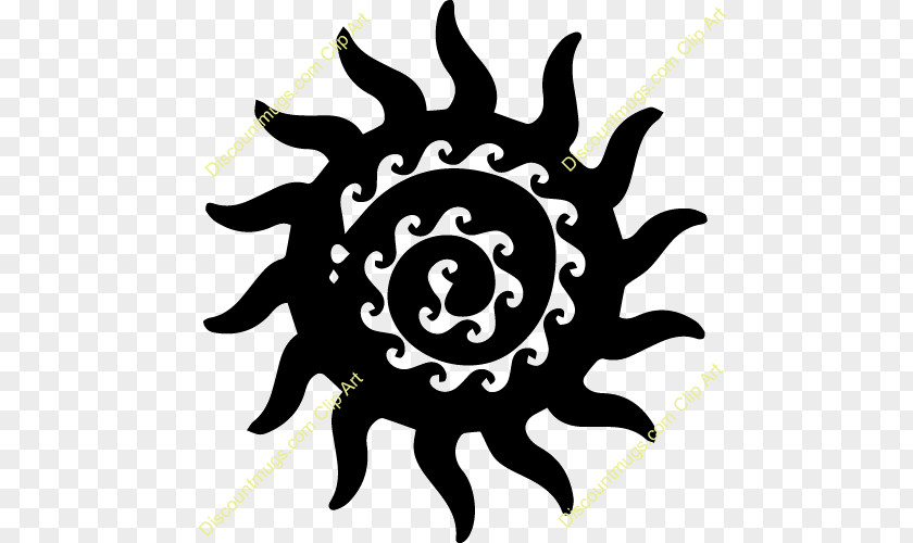 Sun Tribal Drawing Hawaii Clip Art PNG