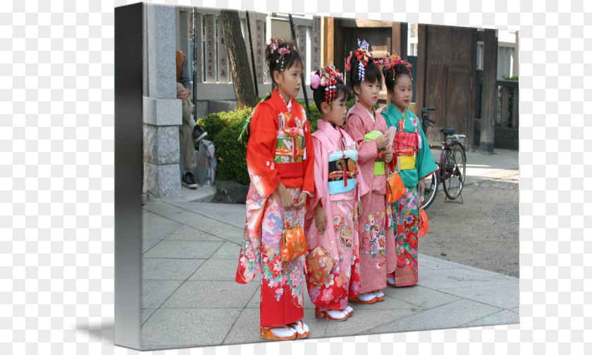 Child Kimono Recreation PNG