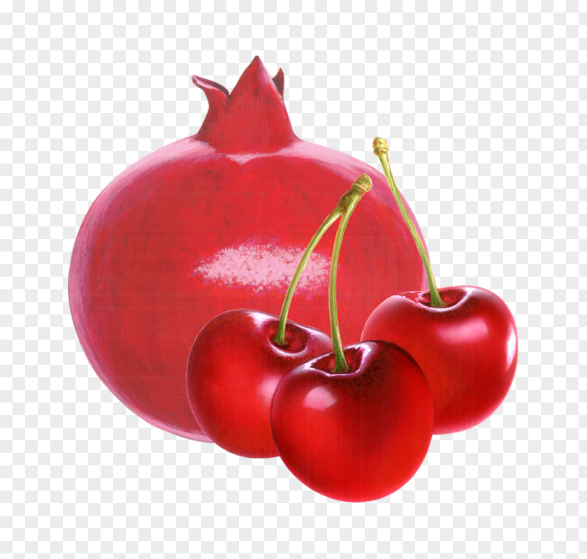 Pomegranate Food Barbados Cherry Cranberry PNG