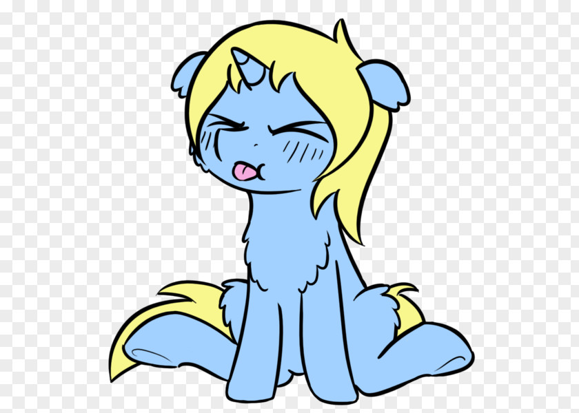 Style Pleased Pony Cartoon PNG