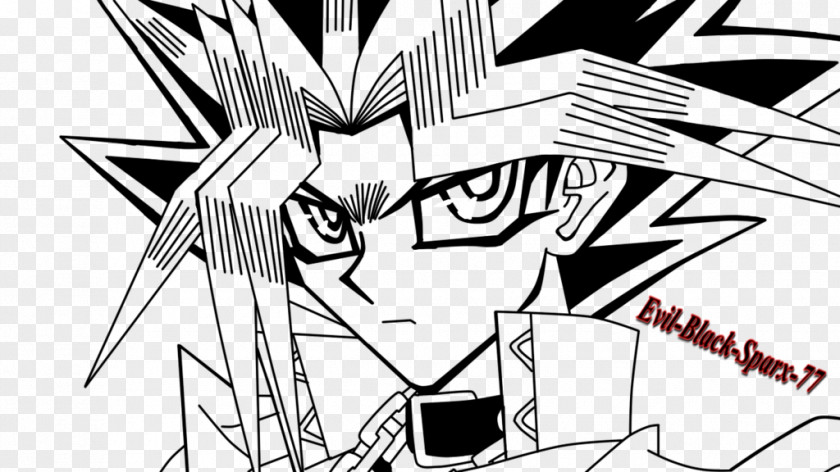 Wars Yugi Mutou Line Art Drawing Yu-Gi-Oh! PNG