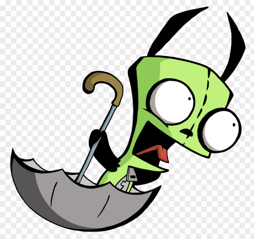 And Enjoy The Cool Wind Brought By Fan Gaz Cartoon Invader Zim Merchandise Animation Television Show PNG