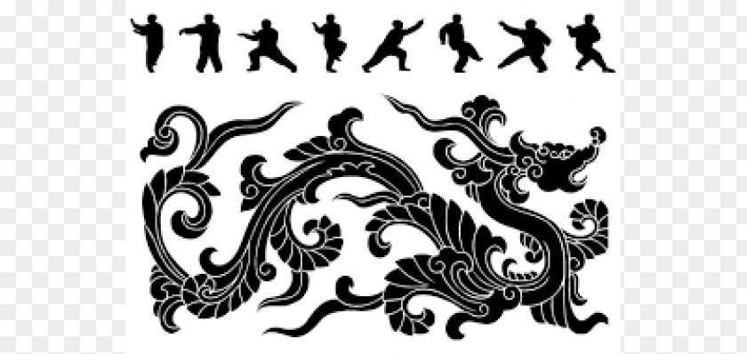 Dragon Chinese Southern Kung Fu Po PNG