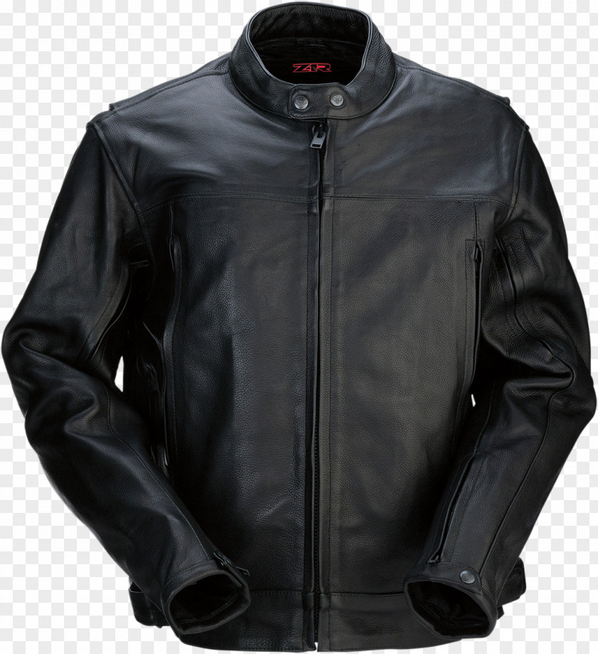 Leather Jackets Jacket Clothing Hoodie PNG