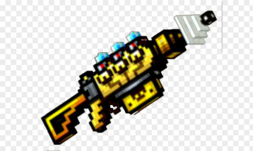Machine Gun Pixel 3D (Pocket Edition) Firearm Guns Of Boom Weapon Thepix PNG