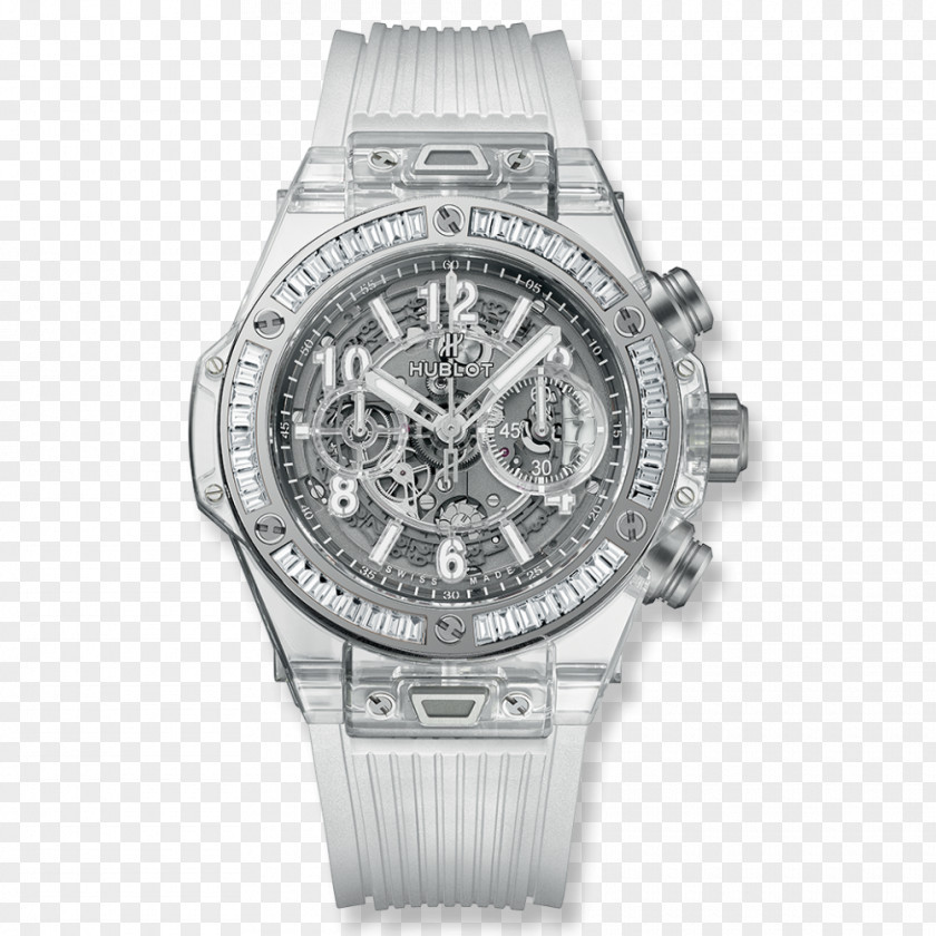 Sapphire Hublot Watch Jewellery Chronograph PNG