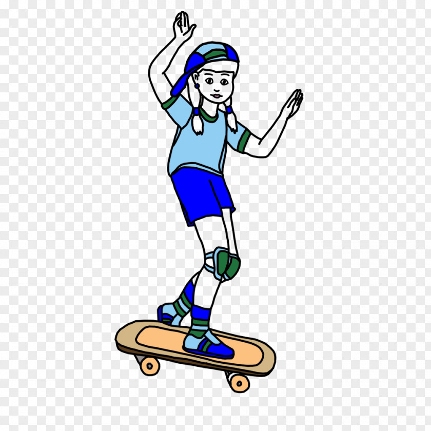 Skateboard Skateboarding Clip Art Girl Distribution Company Mike V: Party PNG
