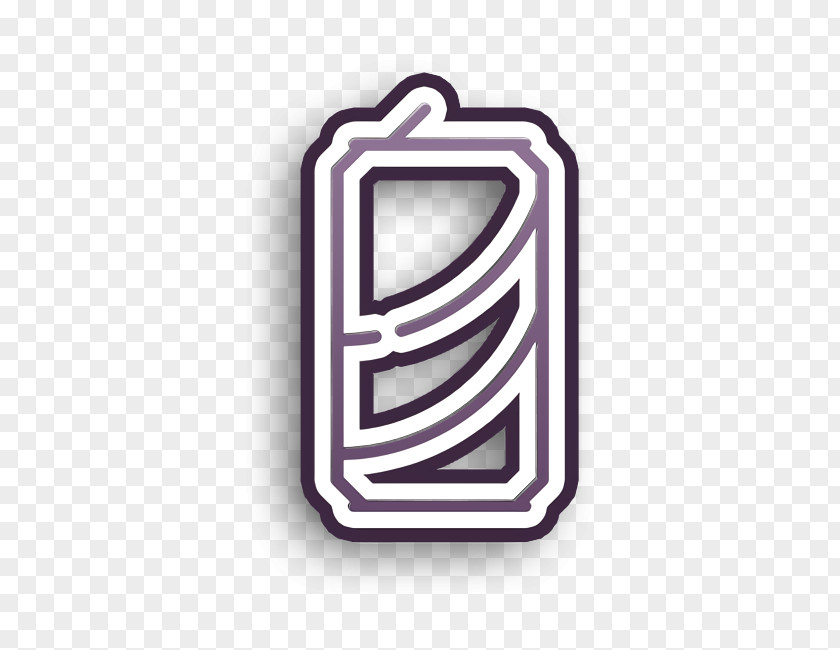 BBQ Line Craft Icon Soda Can Drink PNG