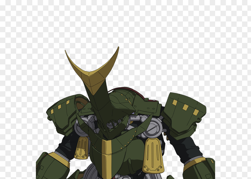 Bushi Mecha Cartoon Character PNG