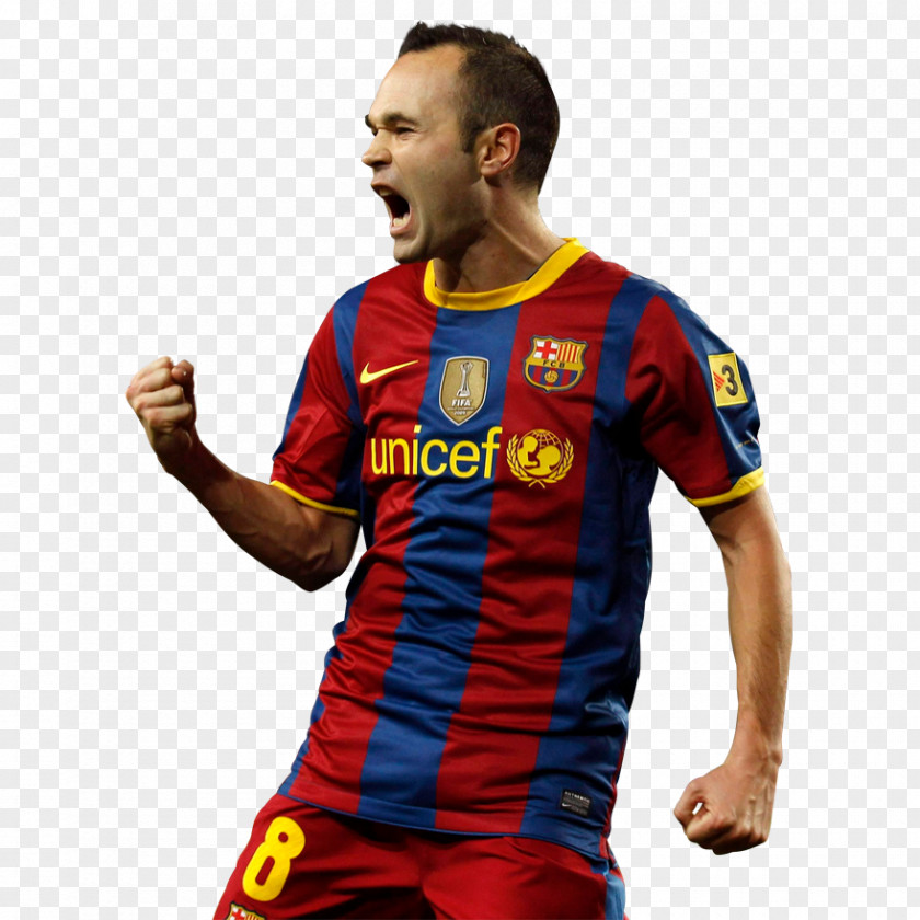 Fc Barcelona Andrés Iniesta Spain National Football Team FC Player PNG