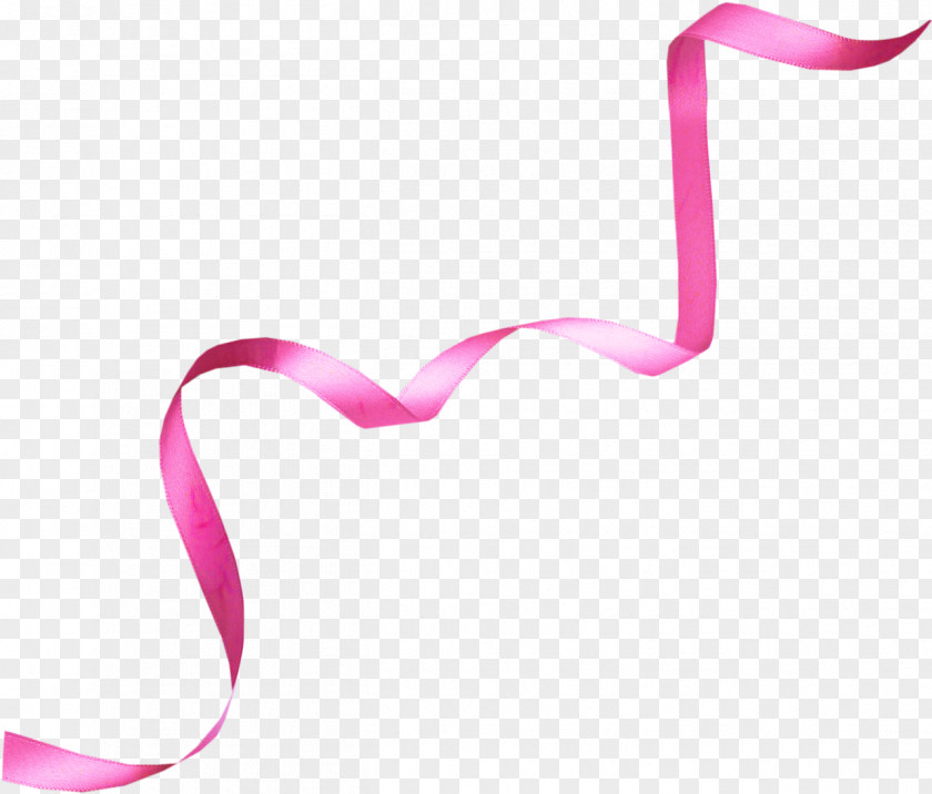 Heart Magenta Background Ribbon PNG
