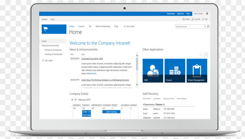 Microsoft Responsive Web Design SharePoint Online Confluence Intranet PNG