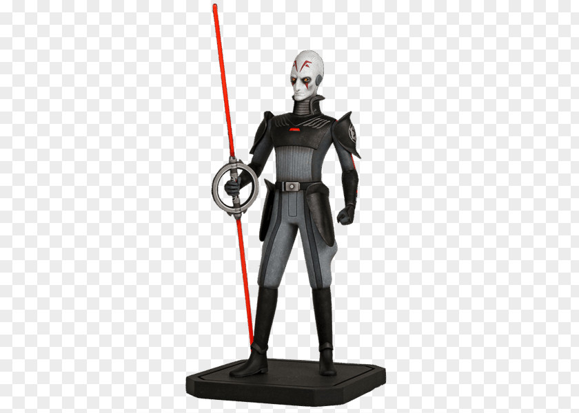 Star Wars Rebels Inquisitor Figurine Action & Toy Figures Kenner Statue PNG