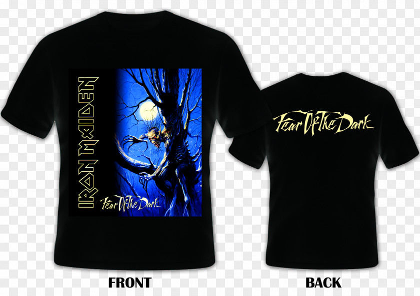 T-shirt Sepultura Beneath The Remains Fear Of Dark Iron Maiden PNG