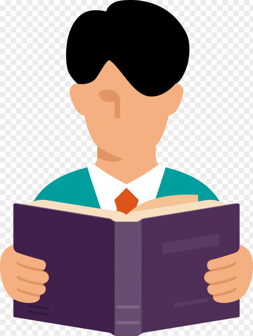 Teacher Reading Book PNG