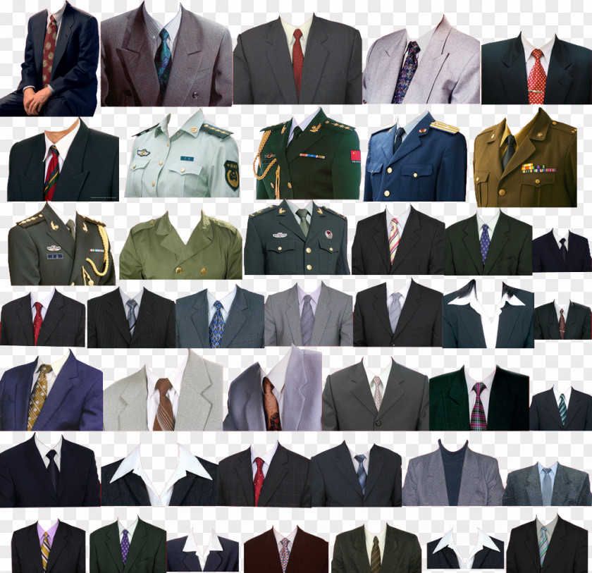 Various Clothing Uniform Passport T-shirt Military Necktie PNG