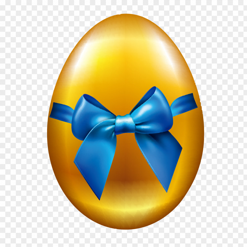 Vector Golden Egg Easter Clip Art PNG