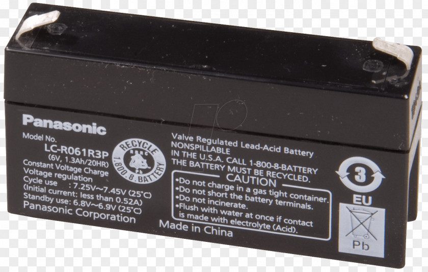 Battery Lead–acid Rechargeable Digi-Key PNG