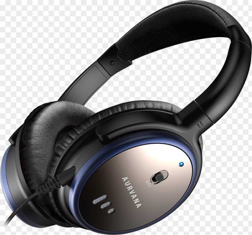 Creative World Microphone Active Noise Control Noise-cancelling Headphones Technology Aurvana 51EF054000000 PNG
