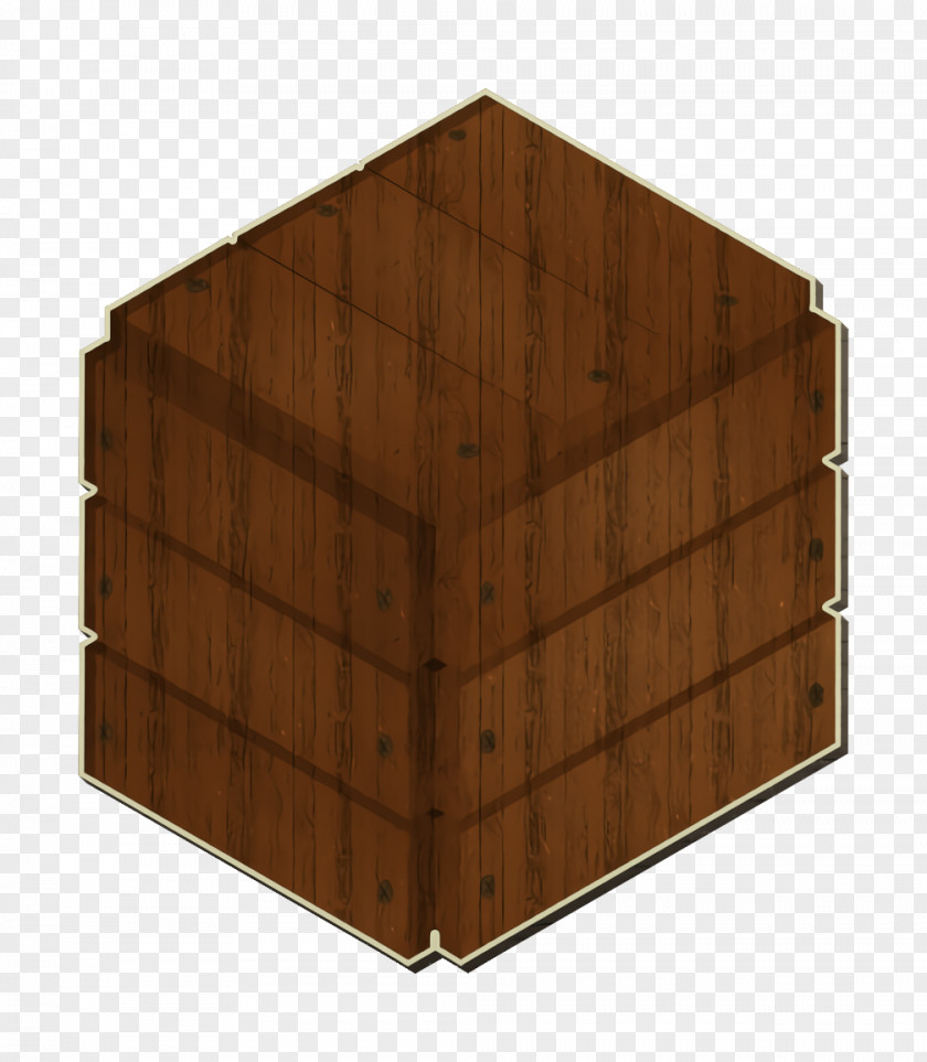 Hardwood Wood Stain Box Icon Sealed PNG