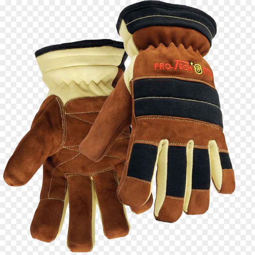 Heiman Fire Equipment Glove Kevlar Leather Lining PNG