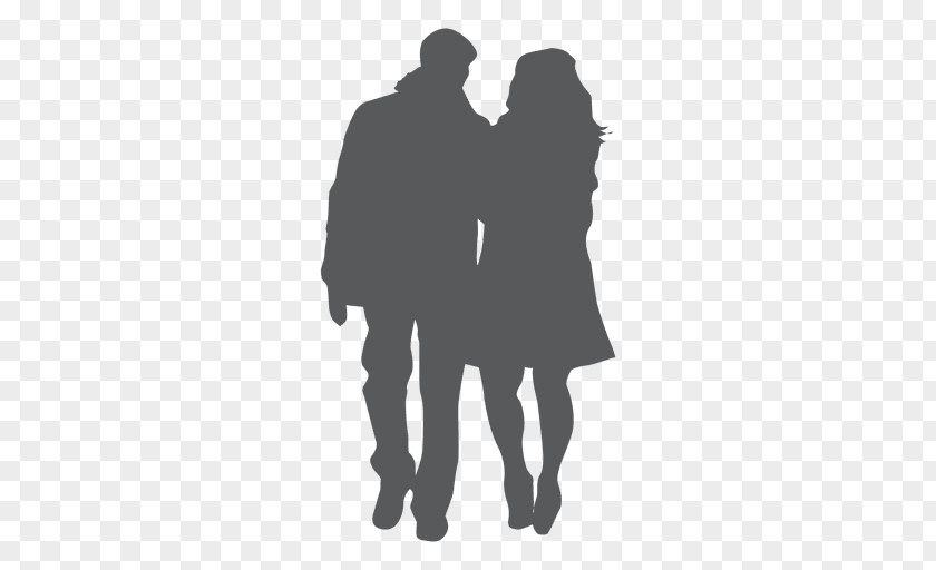 Love Couple Silhouette Romance Film Clip Art PNG