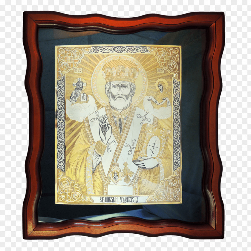 Nikolai Dzhumagaliev Icône Velikoretskaïa De Nicolas Le Thaumaturge Myra Saint Icon Case PNG