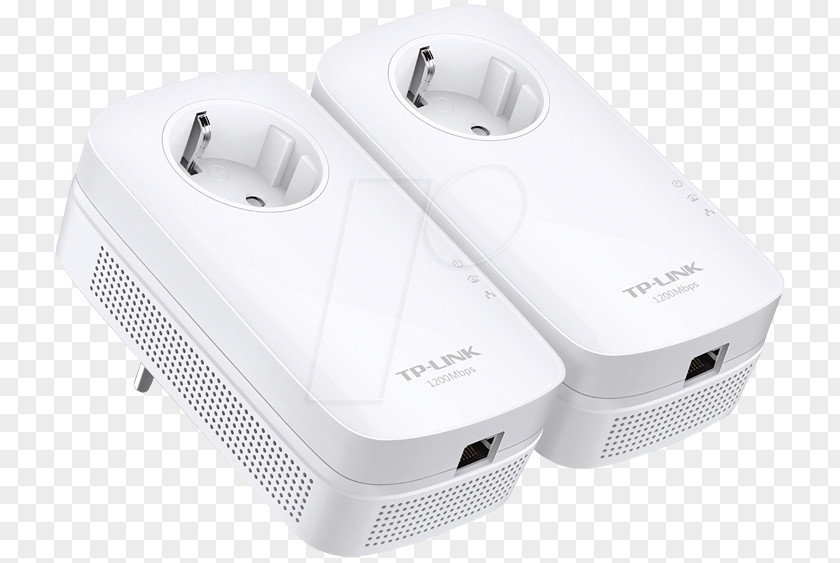 Powerline Power-line Communication TP-Link HomePlug Devolo Adapter PNG