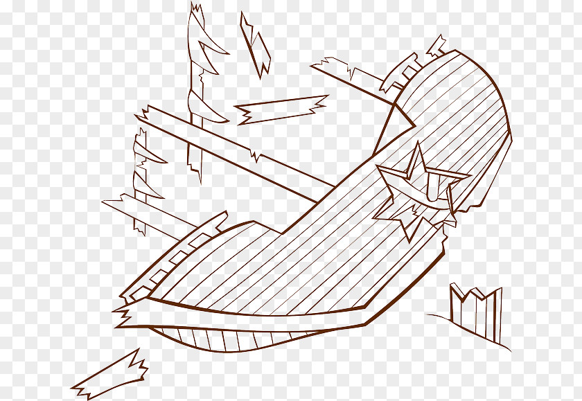Seabed Cartoon Shipwreck Drawing Clip Art PNG