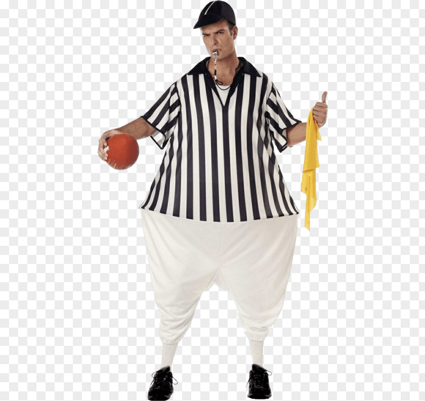 Shirt Costume Party Referee Clothing Halloween PNG