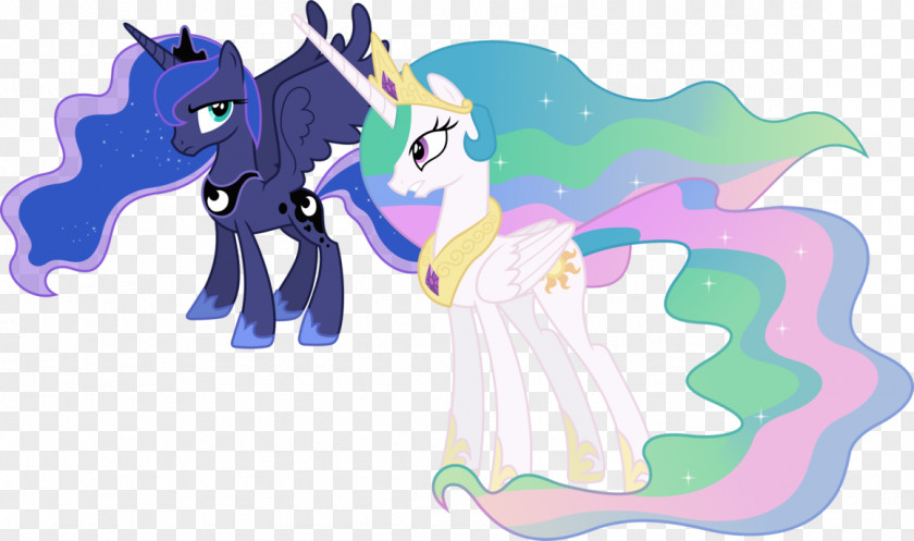 Showing Meaningful Conversations Pony Princess Celestia Luna Twilight Sparkle Illustration PNG