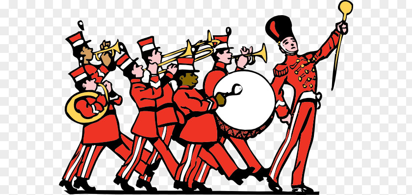 Band Instrument Cliparts Santa Claus Parade Macys Thanksgiving Day Clip Art PNG