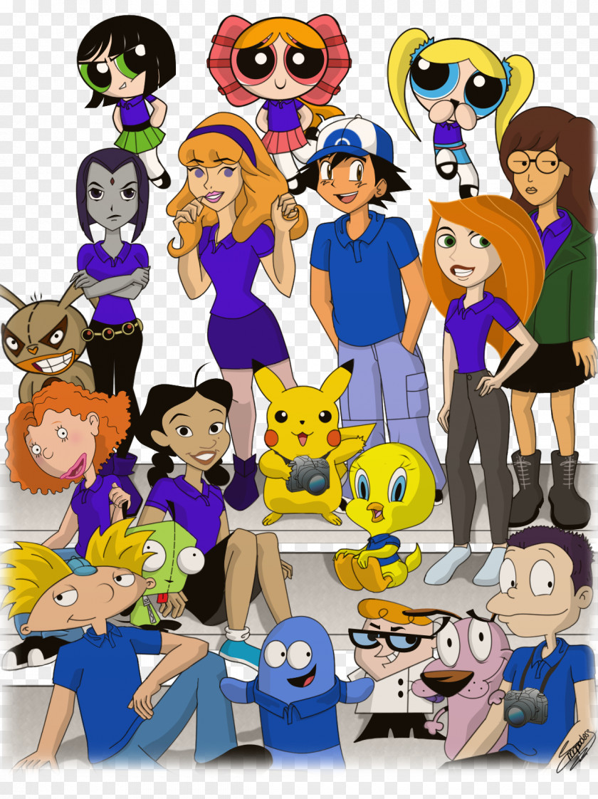 Cartoon Network Animated Drawing PNG