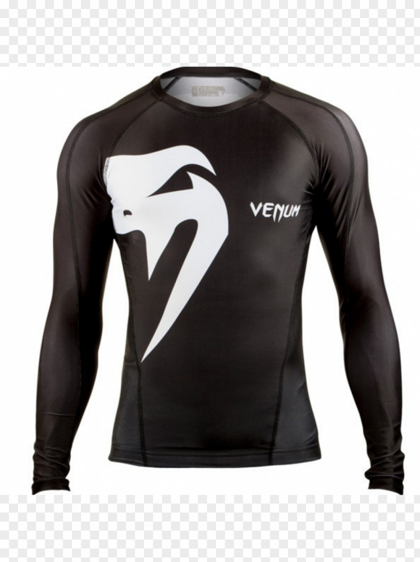 Clothing Long-sleeved T-shirt Venum Rash Guard PNG