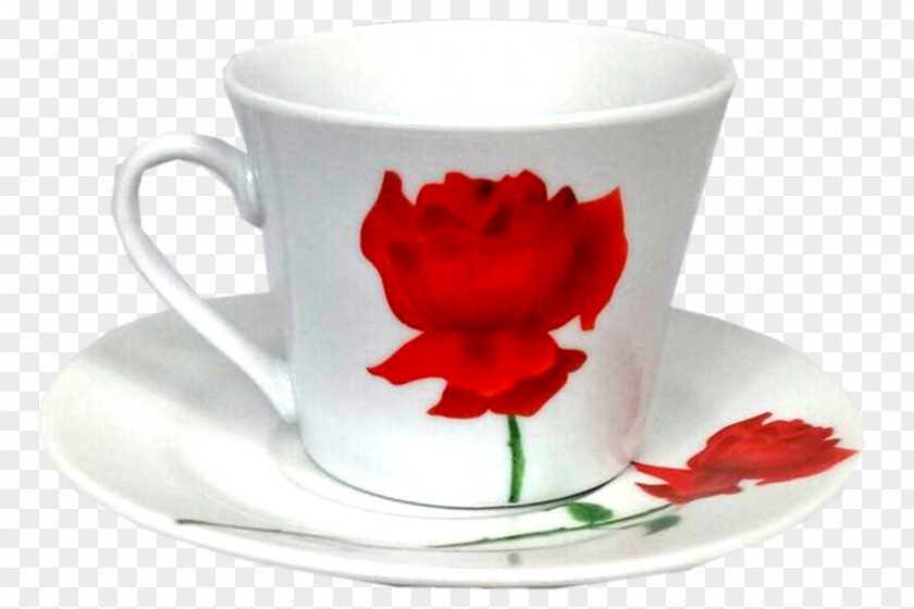 Coffee Cup Espresso Mug Saucer PNG