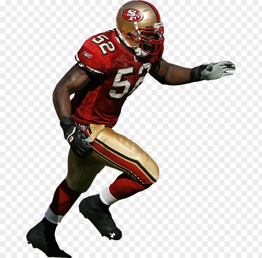 Football Player American Helmets Protective Gear San Francisco 49ers Sport PNG