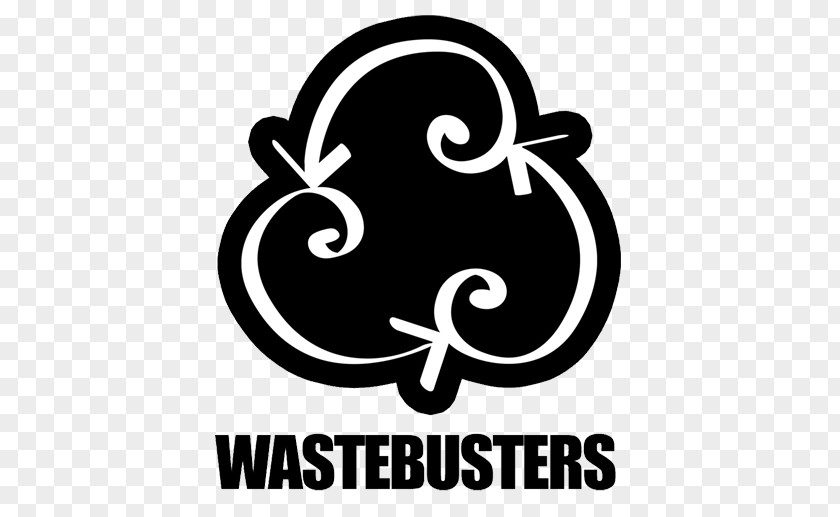 Greening Waste Busters Rubbish Bins & Paper Baskets Compost Logo PNG